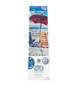 NIB Diamond Dotz beach chairs kit